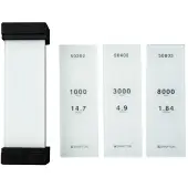 Shapton Glass Stone slijpsteenset korrel 1000, 3000 en 8000 grit, 50508