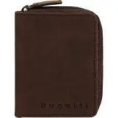 Bugatti Luca Portemonnee Leer 9 cm - Dames - Staand formaat - braun