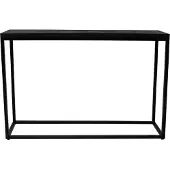 Kick Collection sidetable Dana - 120 cm - Acaciahout - Zwart metalen frame