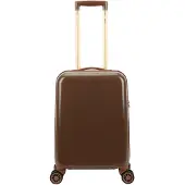 Decent Retro Cabin Trolley 55 dark brown