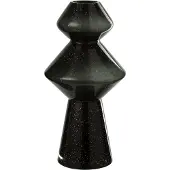 J-Line Vase carol glass black