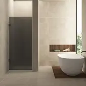 Wiesbaden Nisdeur Less 90x200 cm 8 mm Nano Rookglas Gunmetal