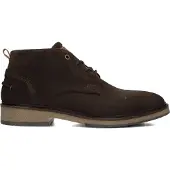 MazzelTov Heren Veterschoenen Sanjay - Bruin - Maat 43