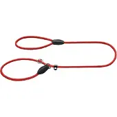 Hunter retrieverlijn met stop freestyle rood 170x0,8 cm - Hondenlijn