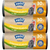 Swirl 3x Afvalzakken met Trekband 30 liter 12 stuks