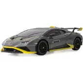 Amewi 1:18 RC auto Elektro Drift Lamborghini Huracan STO Drift Car Antraciet Brushed 4WD RTR 2,4 GHz Incl. accu en laadkabel, Incl. batterijen, Voordeelset