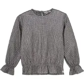 Daily7 Meisjes Blouses Longsleeve Fancy - Zilver - Maat 104