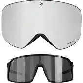 MowMow STEALTH Skibril - Fotochromatische Lens + Zonnebril – Bio-Frame - R-Strap - UV400 - Unisex
