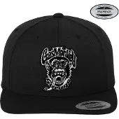 Gas Monkey Garage Logo Patch Snapback Cap GMG-91-GMG9901-CB16 Black