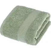 Homescapes 4-delige handdoekenset limoengroen - 100% Turks katoen 500 gsm