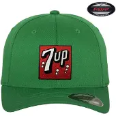 7UP Retro Logo Patch Baseball Cap IMG-92-7UP9901-CB27 Green-S/M