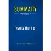 Business Book Summaries Summary: results that last