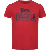 Lonsdale Shirt marine / rood