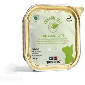 Specific Feline F-bio-w Organic Fisch Box 8x100g Kattenvoer