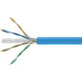 Equip installatiekabel Cat6A, U/UTP, Dca, 305.00 meter, blauw, LSZH
