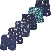 Phil&Co. Boxershorts ' Prints ' gemengde kleuren