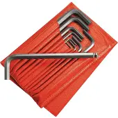 Facom set 10 inbussleutels kogelkop, metrisch - 83SH.JL10