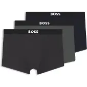 BOSS Boxershorts 'David Beckham' navy / antraciet / donkergrijs