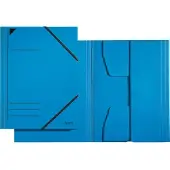 Leitz Eckspannermappe, DIN A4, Karton 320 g/qm, blau