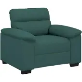 vidaXL Sofastoel Donkergroen 100x81x84 cm Stof