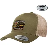 Chevrolet Blazer Patch Premium Snapback Cap GM-93-BLAZ9901-CB70 OliveKhaki