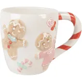 Clayre & Eef Mok 350 ml Wit Keramiek