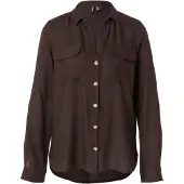Vero Moda Blouse 'VMBumpy' chocoladebruin