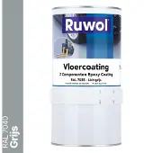 Ruwol 2K Epoxy Vloercoating Grijs (RAL 7040) 1 kg