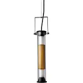 DCW éditions In The Tube 360° Verticale Hanglamp 400 | Gold Mesh