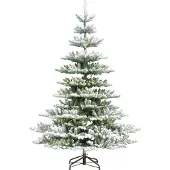 National Tree Company Imperial Flocked 228cm met verlichting