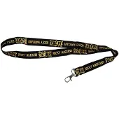 Benlee Blrm Necktape-sleutelkoord Zwart/Geel