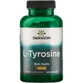 Swanson Health - L-Tyrosine, 500 mg - 100 capsules
