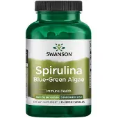 Swanson Health - Gestandaardiseerde Spirulina 90 capsules