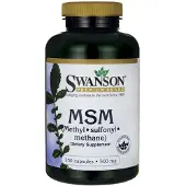 Swanson Health - MSM, 500 mg - 250 capsules