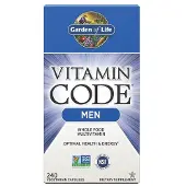 Elämän puutarha,Garden of Life - Vitamin Code voor Mannen - 240 vegetarische capsules