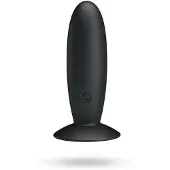 Pretty Love Vibrating Butt Plug Anal Black