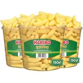 Haribo 3x Bananen 150 Stuks