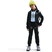 Nike Chelsea Trainingspak Full-Zip Woven 2025-2026 Kids Zwart Wit