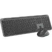 Logitech Signature Slim MK950 for Business toetsenbord Inclusief muis Kantoor RF-draadloos + Bluetooth AZERTY Frans Grafiet