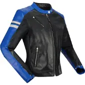 Segura Romeo damesmotorjas, zwart/blauw/wit, maat 44
