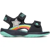 Kappa Sandalen Kinderen Pelangi G Donkerblauw-Mintgroen 261042K