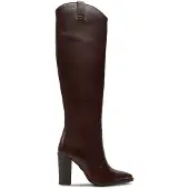 Bronx Laarzen 'New-Americana' donkerbruin / goud
