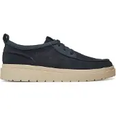 Clarks Veterschoen 'Polden Moc' navy