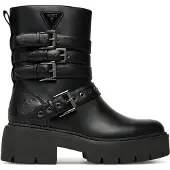 GUESS Boots 'SALVO' zwart / zilver