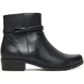 Caprice 9-25404-45 Enkellaarzen | Maat 6 Dames Zwart