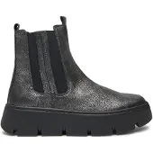Gabor Chelsea boots zilvergrijs