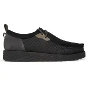 Clarks Heren Premium FTR2LO Wallabee Schoenen Black Combi