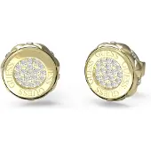 GUESS Oorbellen goud / transparant