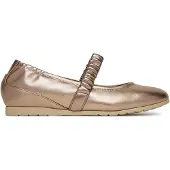 Tamaris Ballerina met riempjes brons