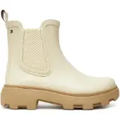 Tommy Hilfiger Regenlaarzen lichtbeige